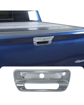 RT-TCZ Rear Trunk Door Tailgate Handle Cover Trim Decoration Accessories for 2018 2019 2020 2021 2022 Dodge Ram 1500 (Chrome)