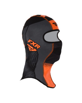 FXR Shredder Thermal Balaclava (Black/Orange - Small)