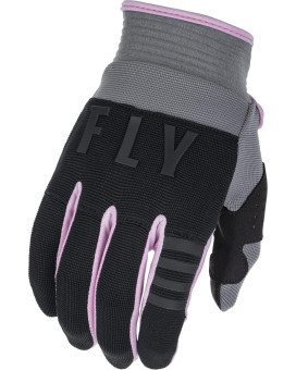 Fly Racing 2022 Adult Women's F-16 Gloves (Grey/Black/Pink, Medium)