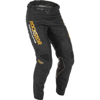 Fly Racing 2022 Adult Kinetic Wave Pants (Black/Gold, 34)