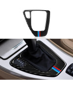 Car Gear Shift Panel Sticker Decal Carbon Fiber Trim Cover fits for BMW E90 E92 E93 2006 2007 2008 2009 2010 2011 Accessories