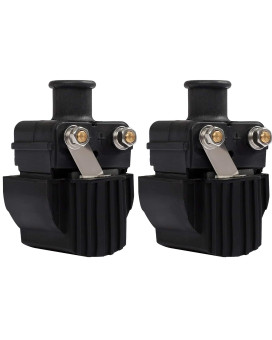 2 Pack Mercury Ignition Coil Sierra 18-5186 Ignition Coil Mercury Mariner for 6-125HP Outboard Boat Replaces 339-7370A13 339-832757A4 Mercury Outboard Ignition Coil