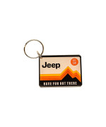 Jeep Have Fun Out There Logo Acrylic Keychain