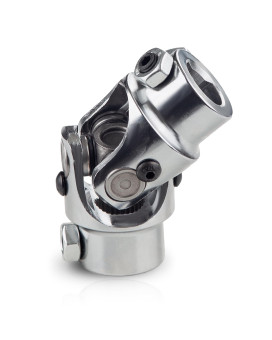 WMPHE Single Steering Shaft Universal U Joint 3/4-30 Spline to 3/4 DD, 83mm (3-1/4) Working Angle 35Degree