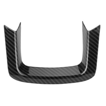 Steering Wheel U-Shape Trim, Car U-Shaped Steering Wheel Lower Trim ABS Carbon Fiber Style Replacement For Range Rover Sport 2014-2020, Range Rover Evoque 2020-