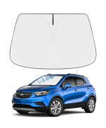 Proadsy Front Windshield Sun Shade Foldable Sunshade Protector Custom Fit 2013-2024 Buick Encore Accessories 2023 Upgrade