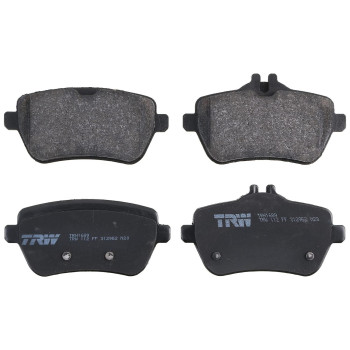 TRW Pro TRH1689 Disc Brake Pad Set For Mercedes-Benz S550 2014-2017, Rear, And Other Applications