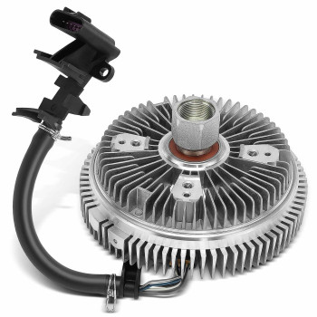 A-Premium Electronic Radiator Cooling Fan Clutch Compatible with Chevy, GMC, Buick, Saab & Oldsmobile - Trailblazer 02-09, SSR, Envoy, Rainier, Bravada, 9-7x - 4.2L 5.3L 6.0L - Replace 3200, 25790869