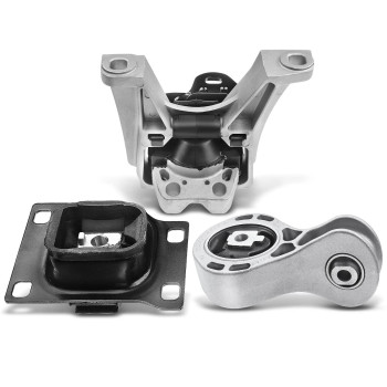 A-Premium Engine Motor and Transmission Mount Kit Compatible with Ford Focus 2008 2009 2010 2011, Automatic Transmission, 3-PC Set, Replace A5322 A2986 A5495