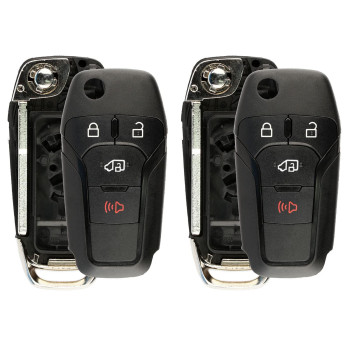 2x Remote Van Key Fob Shell Case Replacement for Ford Transit Connect N5F-A08TAA