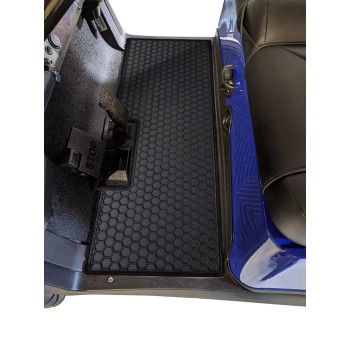 Matericuo Golf Cart Floor Liner Mat Custom Fit for 2 and 2+2 Club Car Models Precedent 2004-2023/Onward & Tempo (2017-2023)/Villager & V4L (2019-2023/ Bintelli - Only Meet 6 ASTM Standards Black