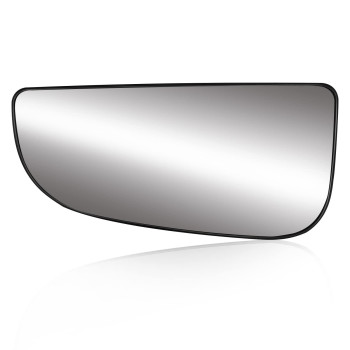 68067731AA Driver Left Side Lower Mirror Glass Replacement For 2009-2020 Dodge Ram 1500 2500 3500 4500 5500 Rearview Convex Mirror - Towing Mirrors with Rear Holder