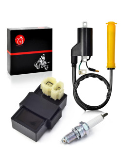 MOTO1988 Igniter CDI Box and Ignition Coil Spark Plug For Honda 400EX TRX400EX 2x4 1999 2000 2001 2002 2003 2004