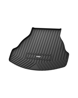 KYX Cargo Liner for 2013-2017 Accord Sedan, All-Weather Protection Custom Fit Rear Trunk Mat, Waterproof TPE Trunk Liner, SUV Cargo Mat, Car Accessories, Black