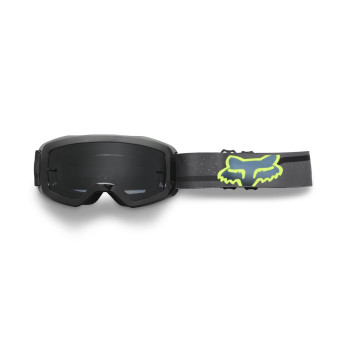 Fox Racing Youth Main Motocross Goggle, VIZEN Black/Yellow - Smoke Lens