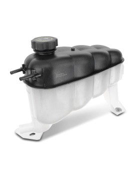 A-Premium Coolant Expansion Reservoir Tank [with Cap] Compatible with Chevrolet Silverado 1500 2014-2019, Tahoe 2015-2020 & GMC Sierra 1500 Yukon & Cadillac Escalade, Replace 22856231, 3014134