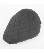 Motorcycle Cruiser Replacement Seats Front Driver Rider Seat Cover Cushion Saddle Pad Soft Leather for H.onda Rebel CMX 500 300 CMX300 CMX500 Rebel500 2017 2018 2019 2020 2021 2022 2023 (Front-Black)