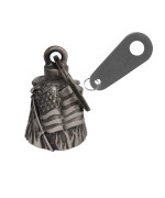 Motorcycle Bell with Hanger for Biker, Good Luck Biker Bells & Motorcycle Accessories, Key Chain with Delicate Luck Bell