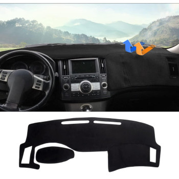 Autorder Dashboard Cover Mat for 2003-2008 Infiniti FX35/ FX45/ FX50 1st Gen (S50) Accessories Dash Cover Suede Dash Mat Sunshade Glare UV Rays Protector