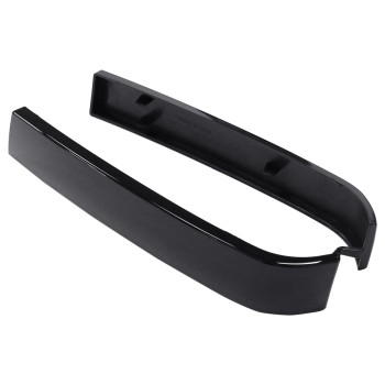 XtremeAmazing Front Bumper Grille Molding Panel Filler Trim for Silverado 2003-2007 Left and Right Side Black