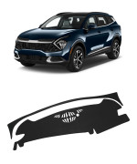 FIILINES Dash Cover Compatible with Kia Sportage 2023 2024(NQ5) Dashboard Cover Mat for Sportage Accessories Mesh Dash Mat Non-Slip No Glare