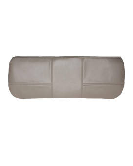 2003 2004 2005 06 07 Ford F250 F350 F450 F550 Super Duty XL Work Truck Synthetic Leather Replacement Seat Cover, Vinyl Bench Bottom & Top Seat Covers (Front Bench Bottom, 2003-07 Flint Gray)