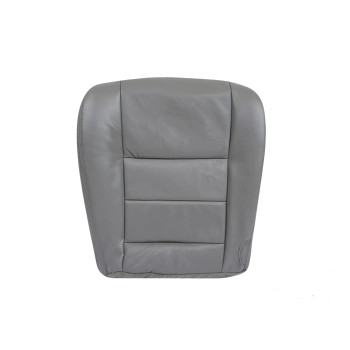 Auto Seat Replacement 2003 2004 2005 2006 2007 Ford F250 F350 Lariat XL XLT Leather Seat Cover Replacement, Seat Covers for Ford F250 F350 in Flint Gray (Passenger Bottom, Genuine Leather)