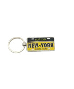 flagsandsouvenirs Keychain New York Car Plate