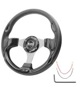 WEKANI Golf Cart Steering wheel for EZGO YAMAHA and Club Car Precedent Most Golf carts Black