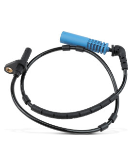 A-Premium ABS Wheel Speed Sensor Compatible with BMW Models - X3 2004 2005 2006 2007 2008 2009 2010 - Rear Driver or Passenger Side, Replace 34523405907, 34523420331