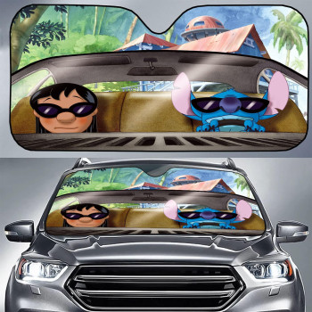 Anime Cute Car Accessories Windshield Sun Shade Cartoon Characters Sun Visor for Car Windshield Sun Shade for Trucks