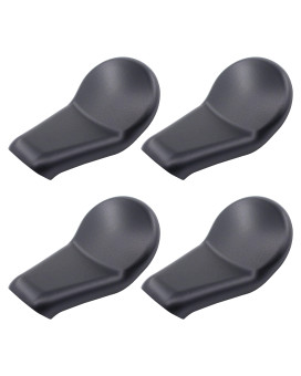 XtremeAmazing 4Pcs Anti-dust Seat Foot Bracket Fixing Bolts Cover Cap Trims for Toyota Tundra 2014-2021