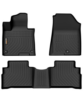 Binmotor-All Weather Cargo Liner Fit for KIA Sportage 2023 2024 & Sportage Hybrid 2023 2024, Custom Fit Car Trunk Mat, Waterproof Easy to Clean Cargo Mat Accessories Black