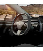 TEMAI Model 3Y Steering Wheel cover (Black)