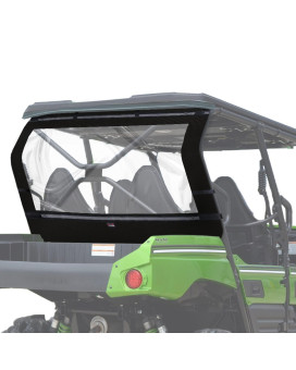 StarknightMT TERYX Soft Rear Window - Back Dust Panel Compatible with KAWASAKI TERYX 4 800 2013-2023 Dustproof Rainproof Teryx 4 UTV Back Windshield Accessories