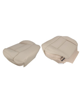 AUTOKAY Driver Passenger Bottom Seat Cover Fits for Ford F150 Lariat 2004-2008
