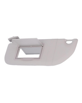 Left Driver Side Sun Visor Replacement for 301, C3, Part Number(98038432DS), Prevents Glare and Improves Driving Safety, ABS Car Inner Sun Visor with Flip Mirror