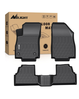 Nilight TPE Floor Mats for Chevy Trax 2014 2015 2016 2017 2018 2019 2020 2021 2022 2023/2013-2023 Buick Encore,All Weather Custom Fit Heavy Duty Floor Liners