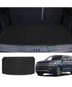 Naibeve for 2018-2023 Ford Expedition Max/Lincoln Navigator L Trunk Mat Cargo Mat Cargo Liner(Not for Expedition/Navigator) Trunk Liner for Ford Expedition Max/Lincoln Navigator L Accessories