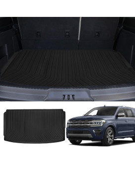 Naibeve for 2018-2023 Ford Expedition Max/Lincoln Navigator L Trunk Mat Cargo Mat Cargo Liner(Not for Expedition/Navigator) Trunk Liner for Ford Expedition Max/Lincoln Navigator L Accessories