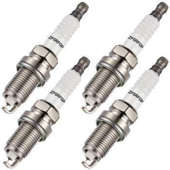 BDFHYK Set of 4 Iridium Spark Plug Compatible with Acura EL 2001-2005 Honda Civic 2001-2005,1.7L L4 Engine Replacement for 7100 ZFR6FGP