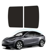 D-Lumina for Tesla Model Y Roof Sunshade, Glass Sunroof Shade Window Insulation UV & Heat Protection for Model Y Accessories 2020-2023, Upgraded Double-Layer Design Sun Shade Won't Sag (Set of 2)