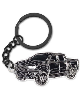 glahorse For Ford Raptor Pickup Truck Keychain