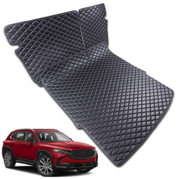 7DEEKEI for 2023 Mazda CX-50 CX50 Trunk Mat and Rear Backrest Mat Cargo Liners All Weather Anti-Slip