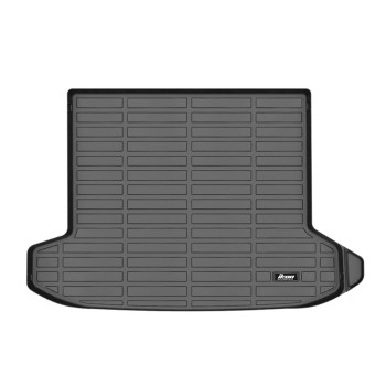 IKON MOTORSPORTS TPE Cargo Trunk Liner, Compatible with 2022-2024 Hyundai Tucson, Custom Fit All Weather Protection Heavy Duty Rear Trunk Tray Cargo Mats Protector, Black