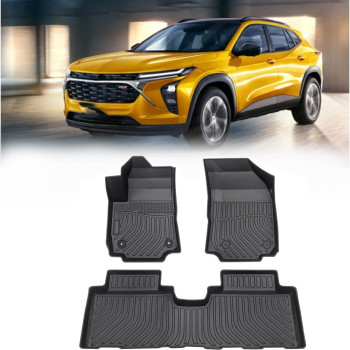 XIFAER Floor Mats for 2018-2023 Chevrolet Equinox & 2018-2023 GMC Terrain/Terrain Denali,All Weather Front Rear Cargo Liner Mat (Set of 3)