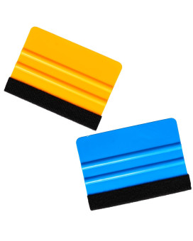 2 Pcs Squeegee for Vinyl Plastic Squeegee Window Tint Squeegee Soft Vinyl Wrap Tools Tint Squeegee for Window Tint,Car Vinyl Wrap,Decal Sticker Installation,Wallpaper