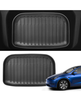 BANKKY Rear Sub Trunk Mats for Tesla Model Y 2023 2022 2021, Heavy Duty Non Slip TPE Cargo Liner Trunk Liner for Model Y Accessories Rear Storage Mat