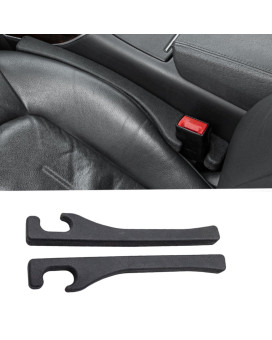 HEYSNECK 2 Pack Leather Seat Gap Filler Universal for Car SUV Truck,Seat Filler Gap Fit Organizer Fill The Gap Between Seat and Console Stop Things from Dropping (Style 2)