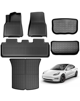 Model y Floor Mats Cargo Liner for Tesla Model Y 2023 2022 2021